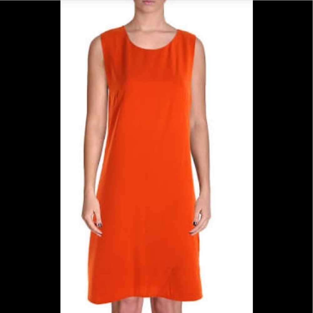 Laundry by Shelli Segal Sleeveless Dress Orange 0